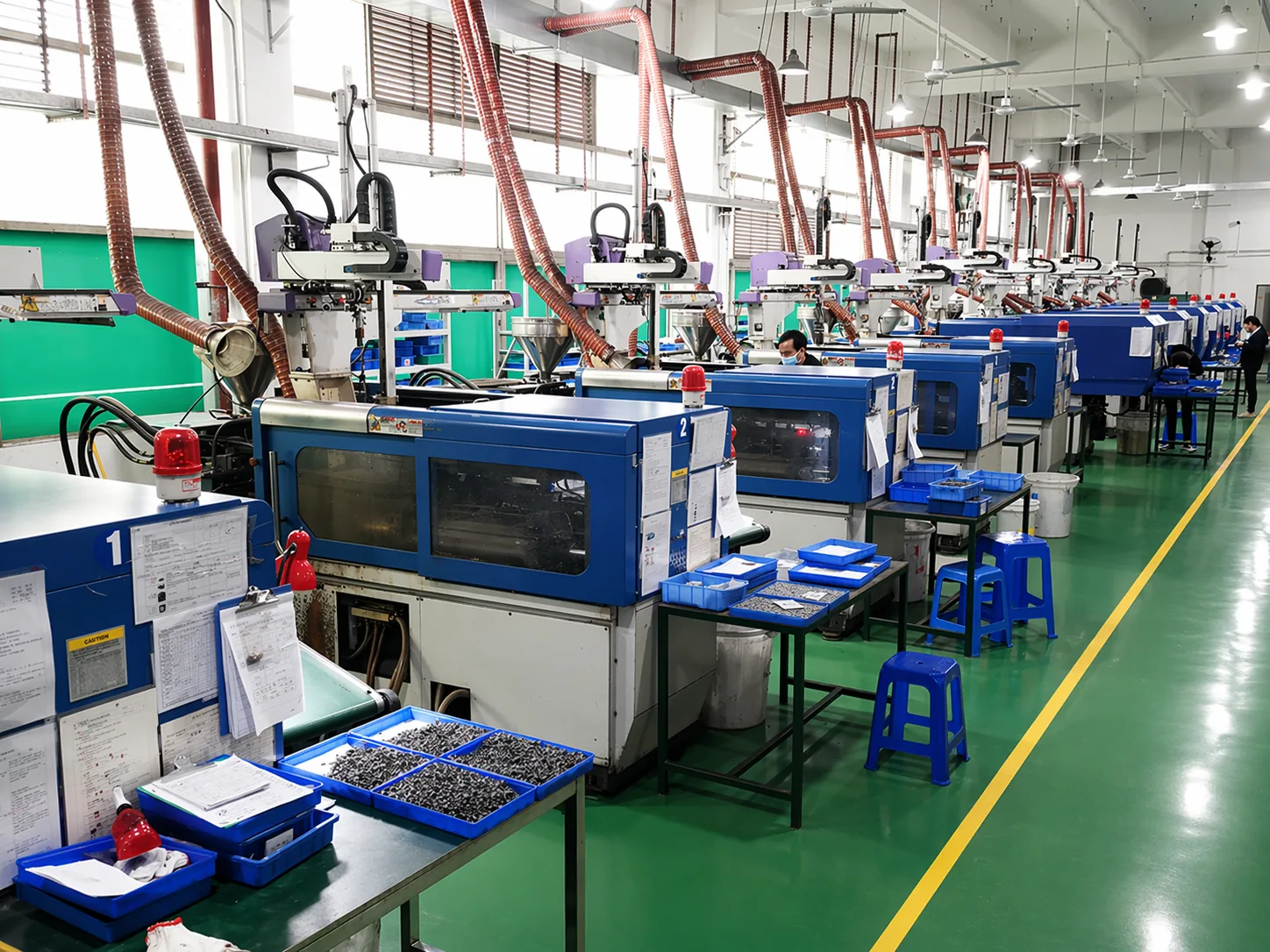 Zetar Industry injection molding workshop, Shanghai